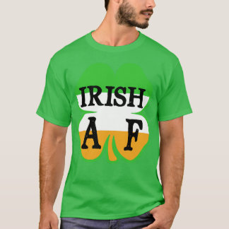 Camiseta Design de shamrock AF irlandês