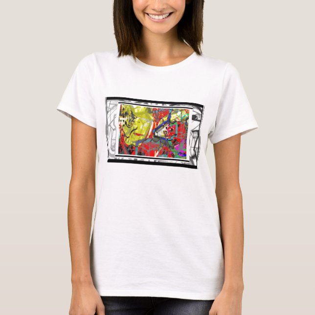 CAMISETA DESIGN DE SKATERGYRL (Frente)