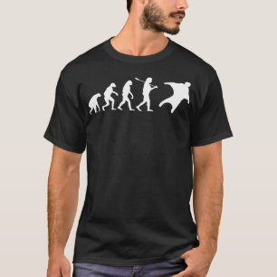 Camiseta Design de Skydiving de Saída Voadora de Wingcase