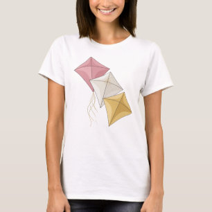 Camiseta Design de slogan de VOO DE PIPA Prata Irresistível