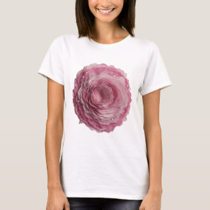 Camiseta Design de slogan Rosa Rosa PINK Prata Engraçado