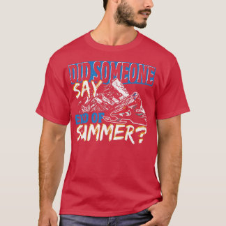 Camiseta Design de Snowmobile para um Snowmobiler Premiu
