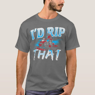 Camiseta Design de Snowmobile para um Snowmobiler Premiu