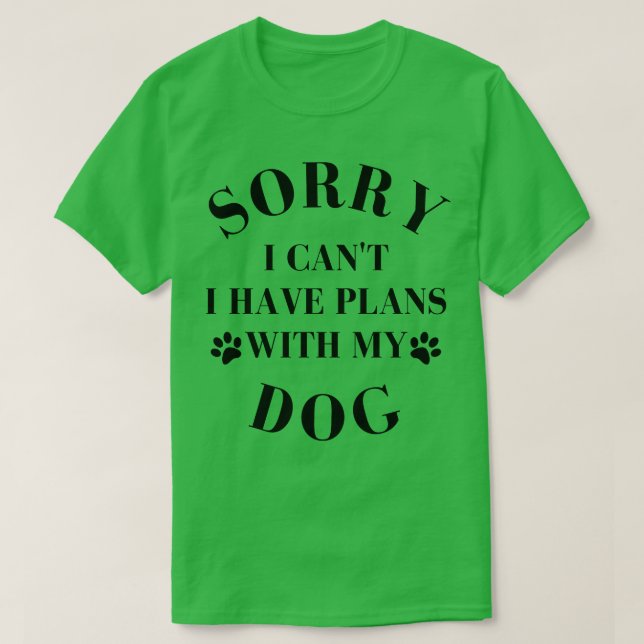 Camiseta Design de sobrevoo de Cão com impressões de pata g (Frente do Design)