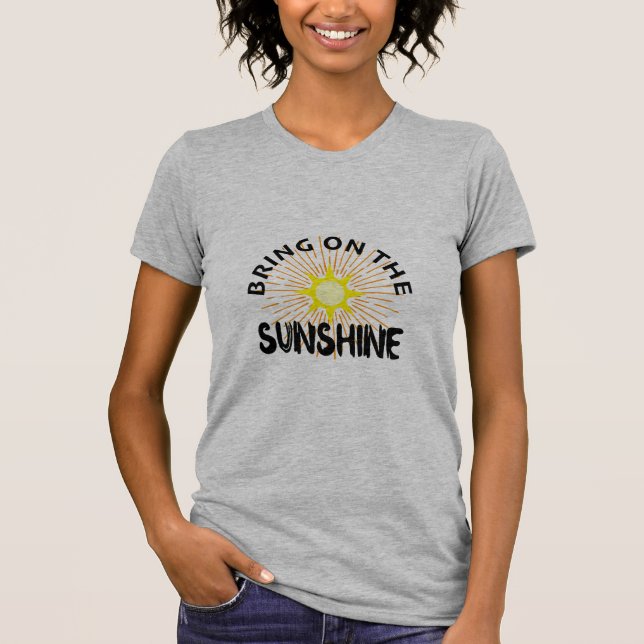 Camiseta Design de Sol - Bella+Canva (Frente)