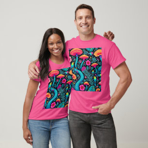 Camiseta Design de Sonho Whimsical em Floresta Encantada