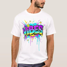 Camiseta Design de Streetwear do grafite Vibes
