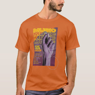 Camiseta DESIGN de Streetwear MÚSICA