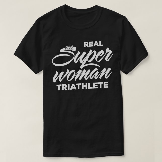 Camiseta Design de Super Mulher Real (Frente do Design)