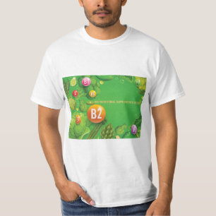 Camiseta Design de Suplementos Nutricionais Biológicos