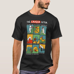 Camiseta Design de Sutra Gift da Câmera Engraçada