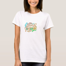 Camiseta design de t-shirt com o texto "Chirp into Chmpanio