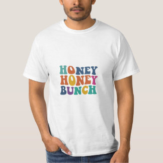 Camiseta design de t-shirt com o texto "Honey Bunch" em mul