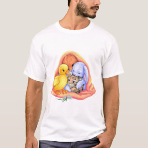 Camiseta Design de T-shirt de animais cortantes e adoráveis