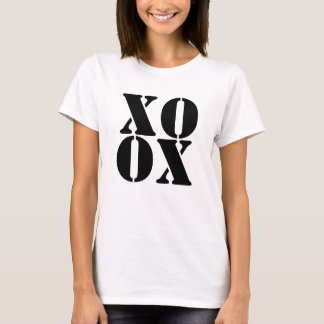 Camiseta design de t-shirt do dia de os namorados do xoxo l