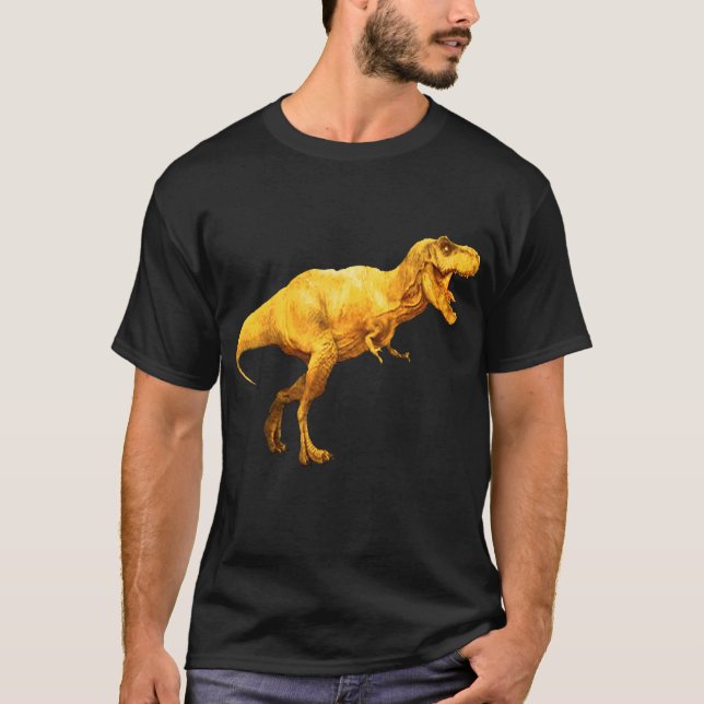 Camiseta design de t-shirt gráfica de dinossauro T-Rex lega (Frente)