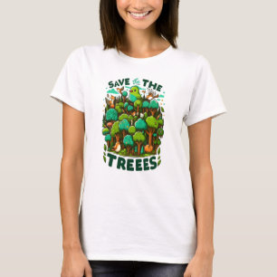Camiseta Design de T-Shirt Protetor da Natureza