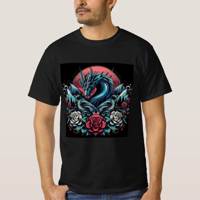 Camiseta Design de T-shirt superior (Frente)