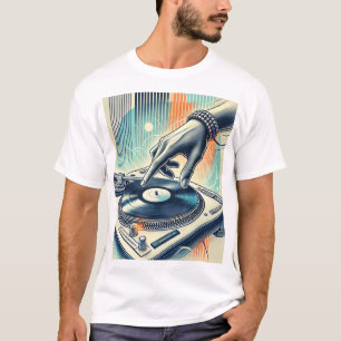 Camiseta Design de T-Shirt Turntable DJ
