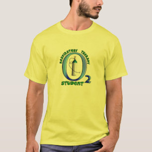 Camiseta Design de tanque respiratório do O2 do estudante