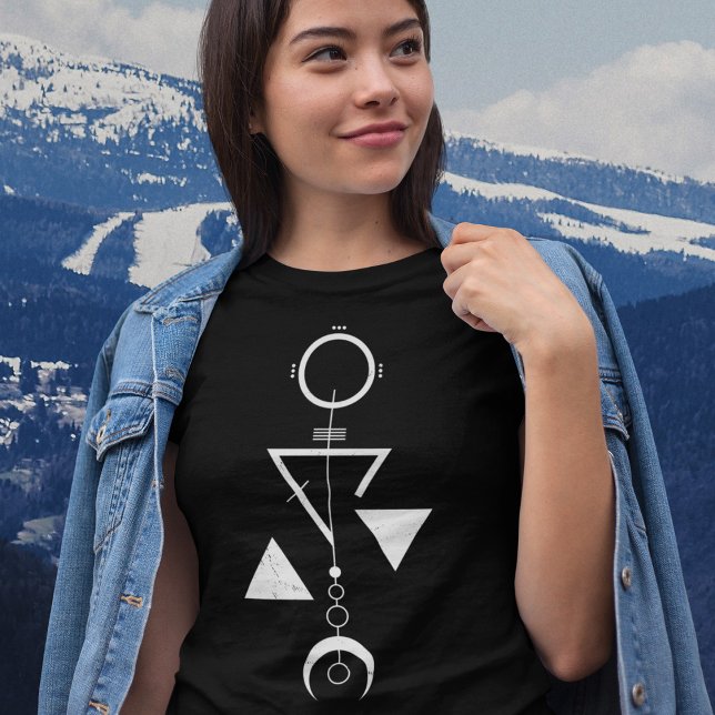 Camiseta Design de tatuagem mínima (Criador carregado)