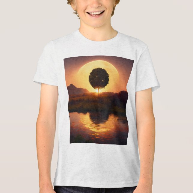 Camiseta-Design de-Tatuagem Tradicional Americana  (Frente)