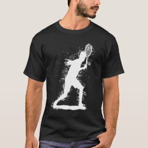 Camiseta Design de Tênis Abstrato