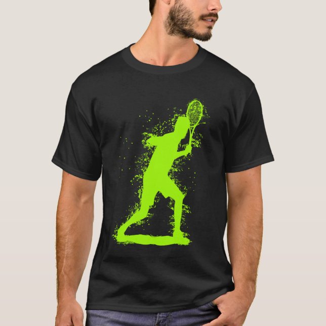 Camiseta Design de Tênis Abstrato (Frente)