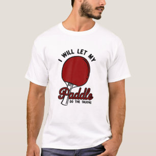 Camiseta Design De Tênis mesa De Para Pinos - Minha Placa
