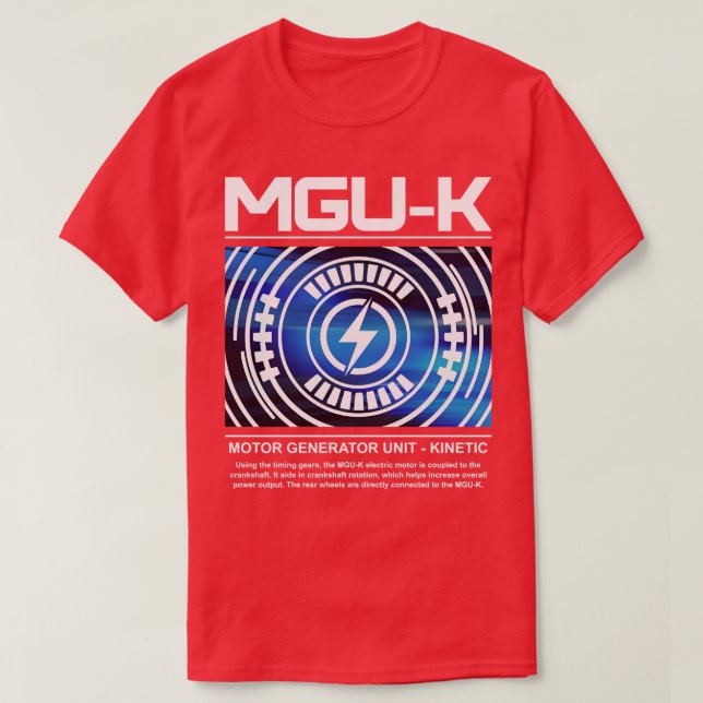 Camiseta Design de texto branco da unidade de alimentação F (Frente do Design)