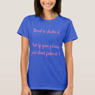 Camiseta Design de texto cor-de-rosa com logotipo de mensag