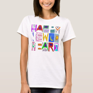 Camiseta Design de texto "Feliz ano novo"
