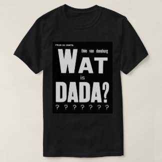 CAMISETA DESIGN DE TEXTO GRAPHIC DADA ART