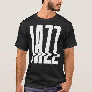 Camiseta Design de texto Jazz