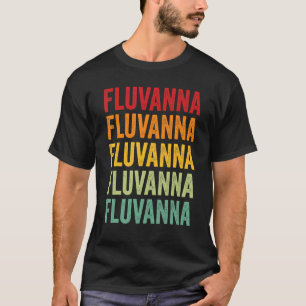 Camiseta Design de texto Rainbow da Virgínia do Condado de