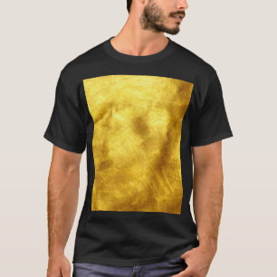 Camiseta Design de Textura do Ouro luxuoso