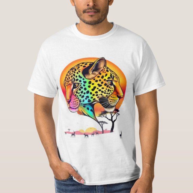 Camiseta Design de tigre bom (Frente)