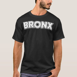 Camiseta Design de Tipografia Bronx