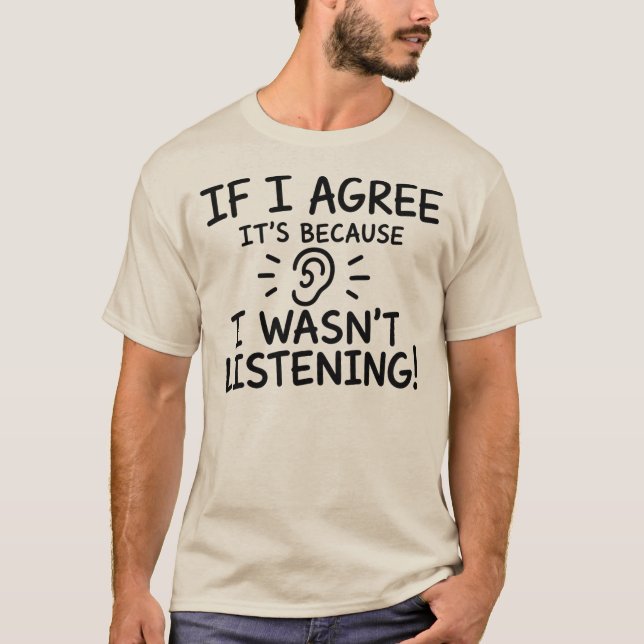 Camiseta Design de Tipografia de Citação Engraçada (Frente)