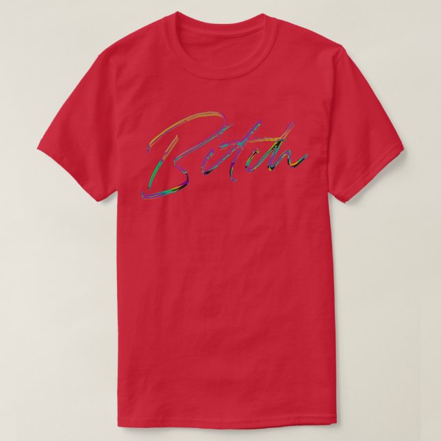 Camiseta design de Tipografia de Estilo 90s (Frente do Design)