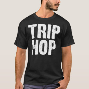 Camiseta Design de Tipografia de Música de Salto Trip