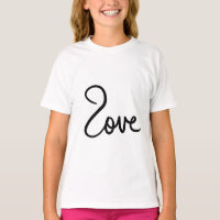 Design de Tipografia de Palavra "amor" Minimalista