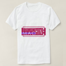 Camiseta Design de Tipografia de Texto Branco Moderno