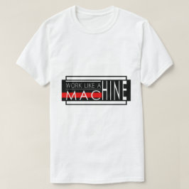 Camiseta Design de Tipografia de Texto Branco Moderno
