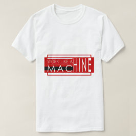 Camiseta Design de Tipografia de Texto Branco Moderno