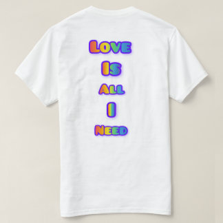 Camiseta design de tipografia do Dia dos Namorados simples