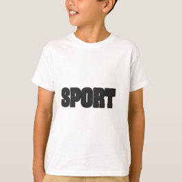 Camiseta Design de Tipografia Esportiva em Textura de Borra