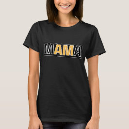 Camiseta design de tipografia Minimal Mama bear-mom
