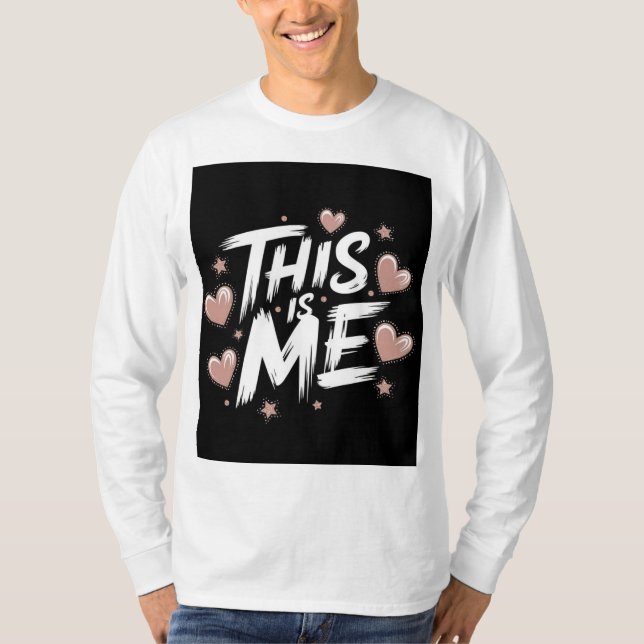 Camiseta Design de Tipografia Negrito (Frente)