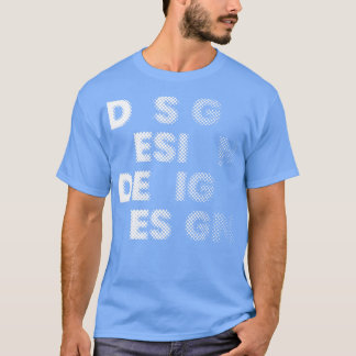 Camiseta Design de Tipografia Raster